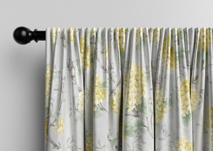Bouquet Velvet, Primrose - Made to Measure Curtain - Image 9